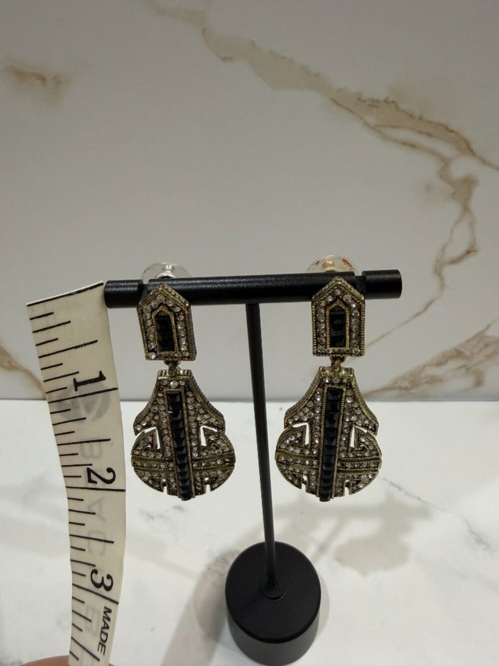 Heidi Daus Chinoise Chic Drop Earrings Bronzetone - PIERCED - Picture 5 of 7